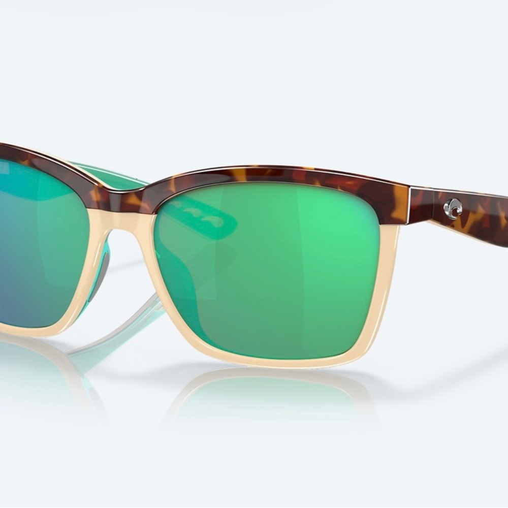 Costa Shiny Retro Tort/Cream/Mint sunglasses…